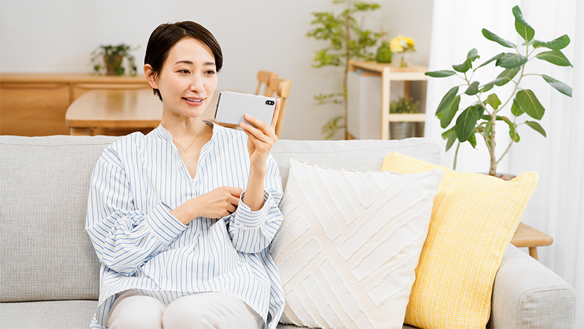 POINT1. 離れた場所からみんなで話せる